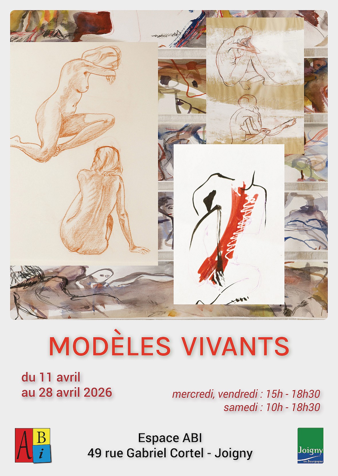 affiche modèles vivants